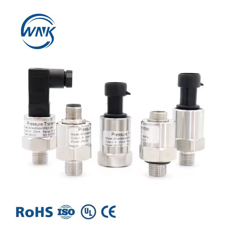 304SS IP65 오일 압력 센서 10kpa - 70Mpa 정확도 0.5%FS -40 ~ 125 °C 운영 온도