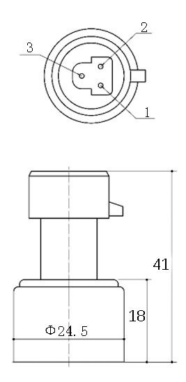 연료유 물 공기의 압력 감지기 부동 4-20mA 0.5-4.5V 3.3V Piezo 저항하는