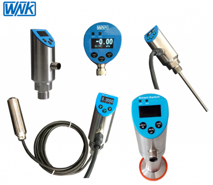 OLED 디스플레이가 있는 지능형 10bar RS485 전자 디지털 레벨 스위치 2